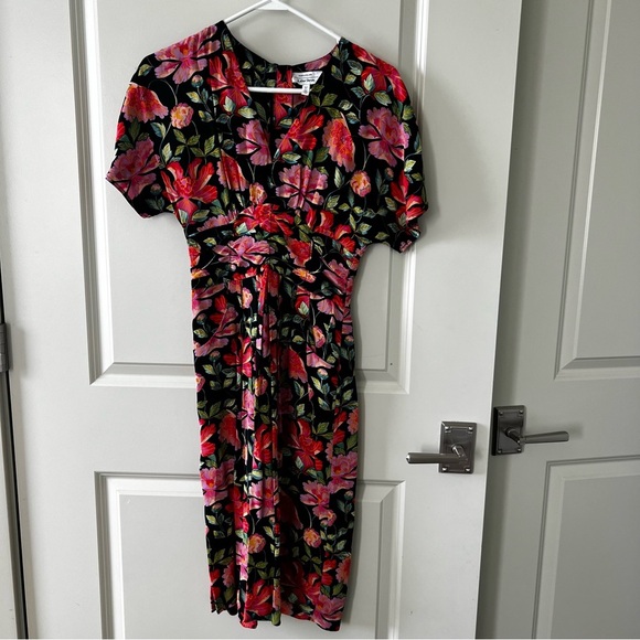& Other Stories Peony Print Dress - Picture 2 of 4